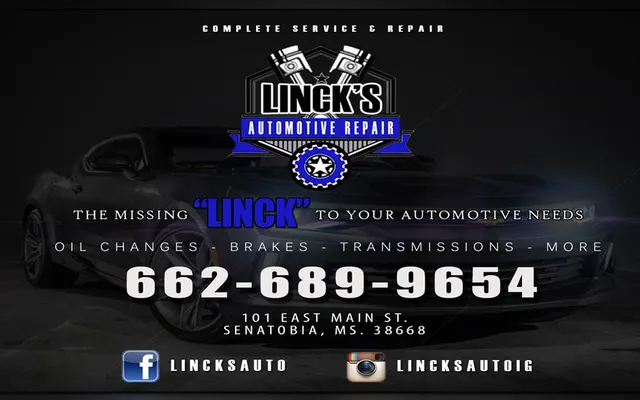 Photo of Lincks Auto LLC, an auto repair shop in Senatobia, MS