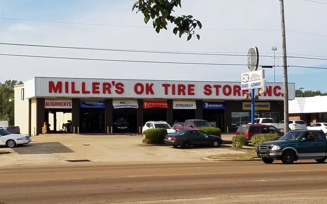 Photo of Miller's OK Tire Store, an auto repair shop in Columbus, MS
