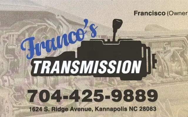 Photo of Franco's Transmission, an auto repair shop in Kannapolis, NC