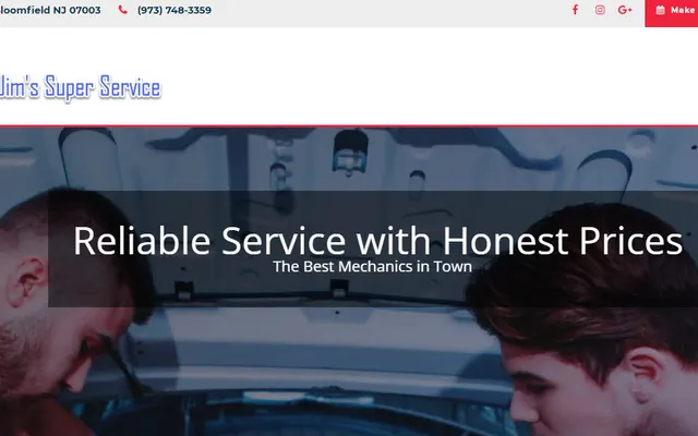 Photo of Jim's Super Service, an auto repair shop in Bloomfield, NJ