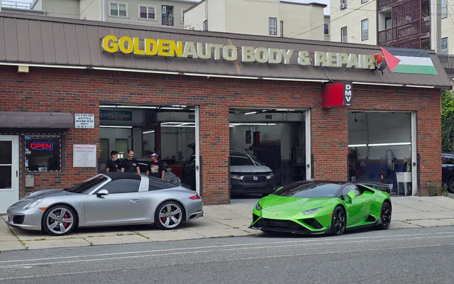 Photo of Golden Auto Body & Repair Service, an auto repair shop in Paterson, NJ