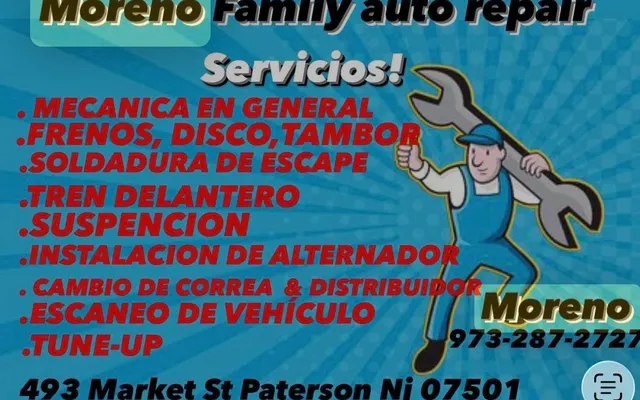 Photo of Moreno Family auto repair, an auto repair shop in Paterson, NJ