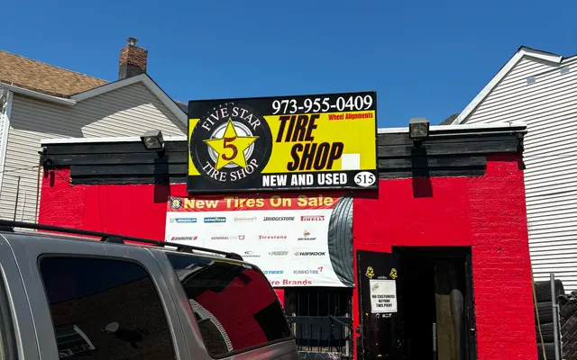Photo of Five star tire shop, an auto repair shop in Passaic, NJ