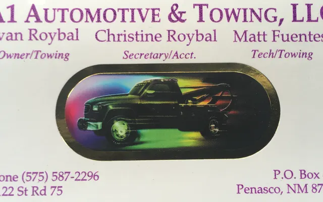 Photo of A-1 Automotive & Towing, an auto repair shop in Peñasco, NM