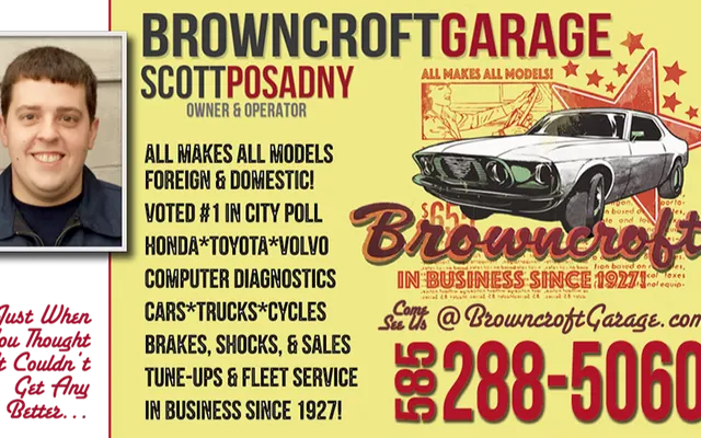 Photo of Browncroft Garage, an auto repair shop in Rochester, NY