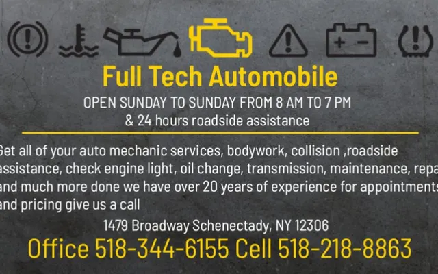 Photo of Full Tech Automobile, an auto repair shop in Schenectady, NY