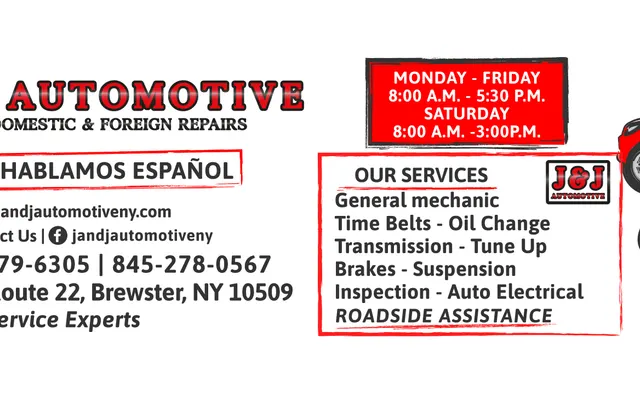Photo of J & J Automotive, an auto repair shop in Brewster, NY