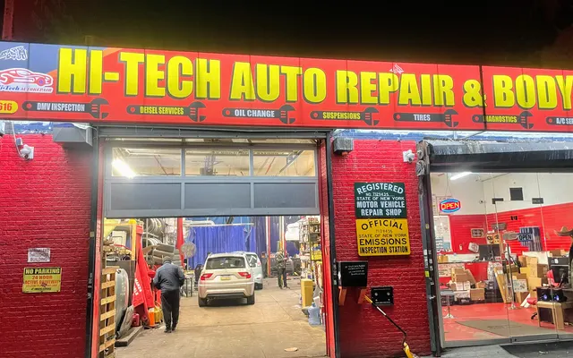 Photo of Hi-Tech Auto Repair And Body Work, an auto repair shop in Brooklyn, NY