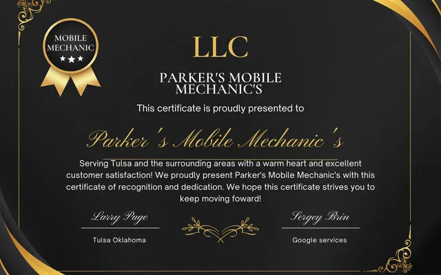 Photo of Parker’s Mobile Mechanics, an auto repair shop in Tulsa, OK