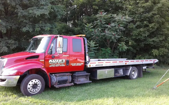 Photo of Kizer's Auto Body & towing, an auto repair shop in Lake Ariel, PA