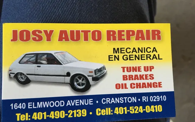 Photo of Josy Auto Sales & Repair, an auto repair shop in Cranston, RI