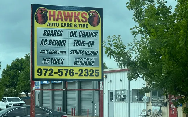 Photo of Hawk's Auto Care & Tires, an auto repair shop in Red Oak, TX