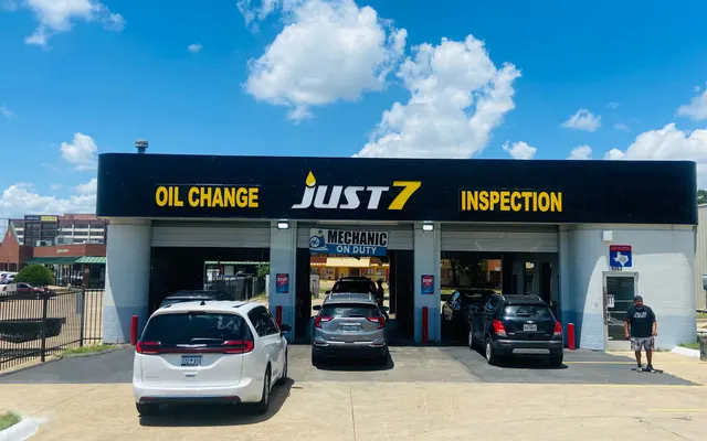 Photo of Just 7 Lube & Auto Repair, an auto repair shop in Dallas, TX