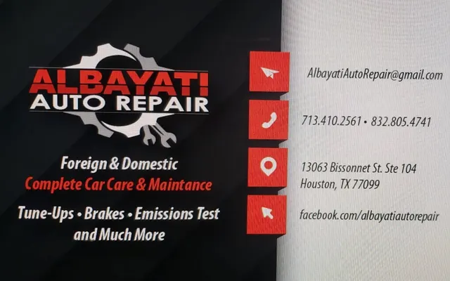 Photo of Albayati Auto Repair, an auto repair shop in Houston, TX