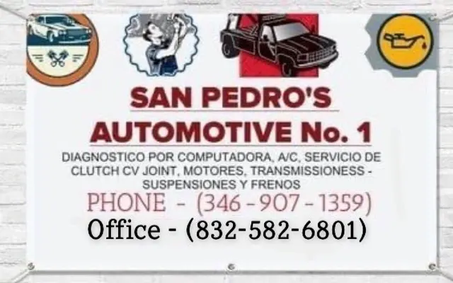 Photo of San Pedro's Automotive No. 1, an auto repair shop in Houston, TX