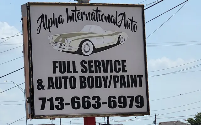 Photo of Alpha International Auto & Diesel Center, an auto repair shop in Houston, TX