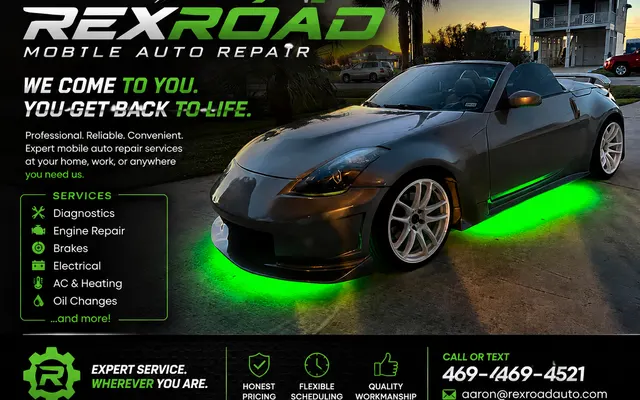 Photo of Rexroad Mobile Auto Repair, an auto repair shop in Frisco, TX