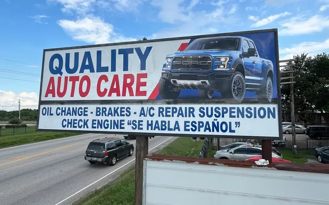 Photo of Quality Auto Care, an auto repair shop in Houston, TX
