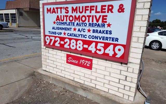 Photo of Matt's Muffler & Automotive, an auto repair shop in Mesquite, TX