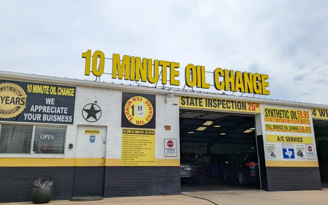 Photo of Ten Minute Oil Change, an auto repair shop in Lancaster, TX