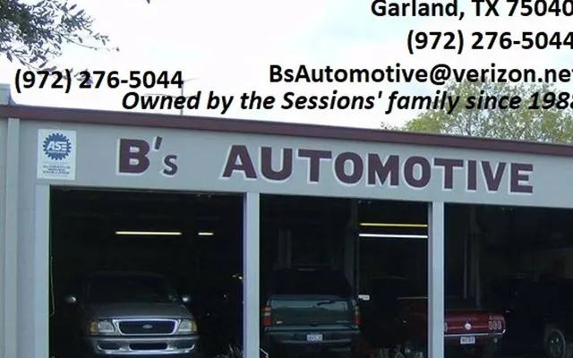 Photo of B's Automotive, an auto repair shop in Garland, TX