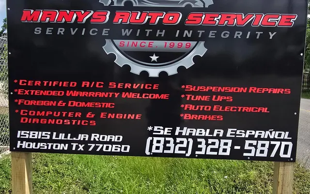 Photo of Manys Auto Repair, an auto repair shop in Houston, TX