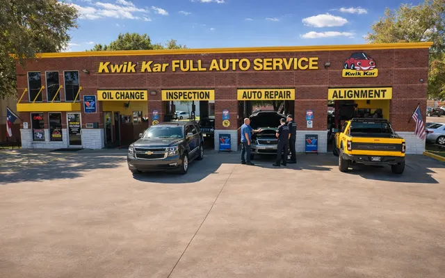 Photo of Kwik Kar Oil Change & Auto Care, an auto repair shop in Richardson, TX