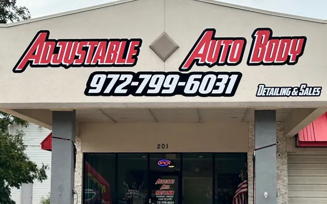 Photo of Adjustable Auto Body Repair, an auto repair shop in Richardson, TX