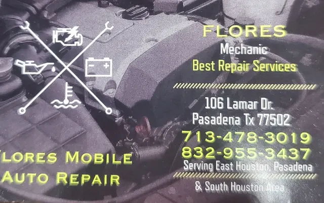 Photo of Flores Mobile Auto Repair, an auto repair shop in Pasadena, TX