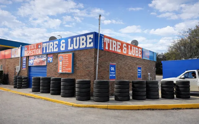 Photo of CAMPBELL TIRE & LUBE, an auto repair shop in Richardson, TX