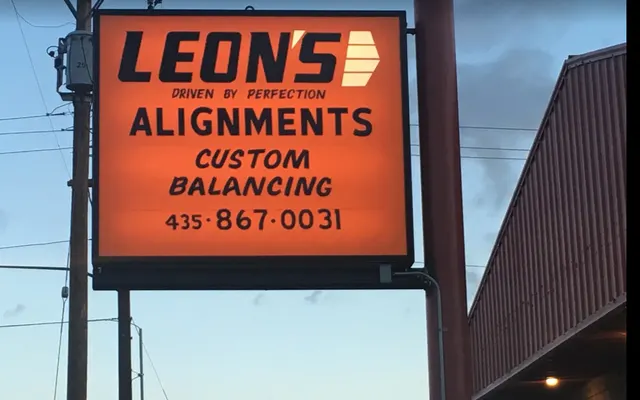 Photo of Leon's Alignments - Cedar City UT, an auto repair shop in Cedar City, UT
