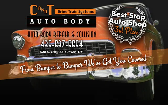 Photo of C and T Auto Body and Repair, an auto repair shop in Price, UT