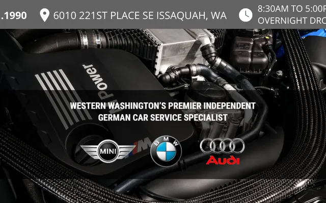 Photo of Eastside Bavarian, an auto repair shop in Issaquah, WA