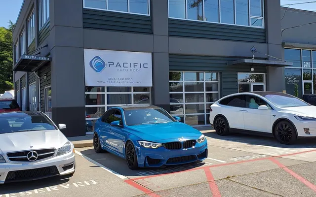 Photo of Pacific Auto Body, an auto repair shop in Seattle, WA